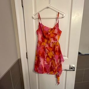Pink/Orange Mini Dress